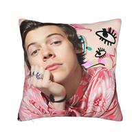 Singer H-Harrys S-Styles  Pillow Case  Fashion Pillow Cover Print Pillowcases For Wedding Party Home Decor 12x12Inch