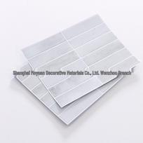 Waterproof 3D Self-Adhesive Wall & Tile Stickers: Oil-Proof Kitchen, Bathroom & Balcony Wallpaper 30x24x0.1CM Single Piece gray