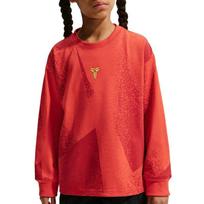 Nike Kobe Dri-FIT laisvo kirpimo ilgomis rankovėmis marškinėliai vaikams viršutiniai drabužiai IO1148-696 XS