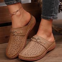 Women'S Thick Soled Summer Thong Sandals Border Large Sandals With Heels For Women Wide Width Close Toe Sandals For Women Dressy 36 ruda