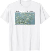 Vincentas van Goghas Migdolų žiedai 1890 m. Marškinėliai Unisex Marškinėliai XXXL