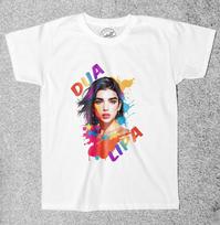 Dua Lipa 001 Childrens/Kids Adult t shirts/t-shirts 140