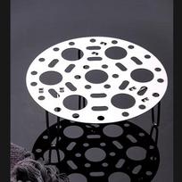 Foldable Food-Grade Stainless Steel Steaming Rack and Egg Basket - Multi-functional Steamer Stand and Perforated Tray.