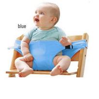 Portable Baby Feeding Chair with Safety Belt and Table Strap