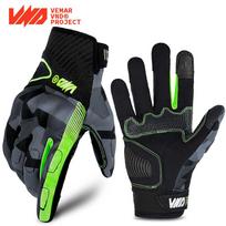 Vemar Motorcycle Gloves Summer Women Motocross Gloves Full Finger Riding Gloves Motorcycle Anti-Drop Touchscreen Cycling Gloves XXL