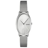 CALVIN KLEIN Kvarcinis paprastos serijos laikrodis Kvarcinis mechanizmas Nerūdijančio plieno apyrankė Sidabrinis ciferblatas Vyriškas laikrodis Prailginimas K3M2112Z kvarcas