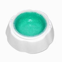 Summer Pet Cold Water Bowl The Cool Bowl Can Keep The Water Of Dogs And Cats Cool And Fresh For Several Hours To 8 Hours žalia