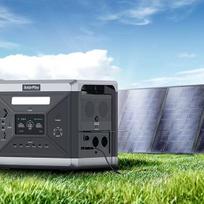 Solarplay 2400w Power Station with 200W Solar Panels Foldable Solar Panel Portable Power Station with 200W Solar Panels 2400w 2160WH EU juoda