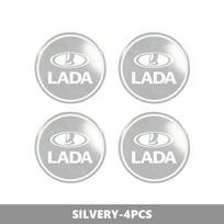 NPBI1 4vnt. Automobilio aliuminio lydinio ratlankio centrinis dangtelis Ženklelis Padangų stebulės lipdukai Lada Niva Vesta 4X4 Largus Priora Granta Samara Kalina