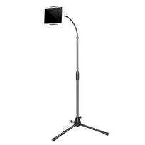 Phone Tripod Stand Height Adjustable Cell Phone Tablet Floor Stand Holder for for 4.7-10 Inches