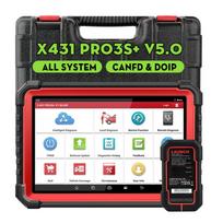 USA EU Warehouse LAUNCH X431 Pro3S+ V5.0 Full System Bluetooth Bi-Directional Scan Tool OBD2 EOBD Code Reader With 37 Resets 10 Battery Powered