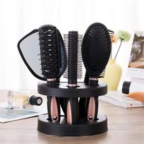 For Bath Shower Styling Hair Comb Set Hair Washing Cleaning ABS Scalp Massager Hair Comb Brush rožinė