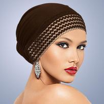 New Lace Flower Headwrap Cap Full Coverage Breathable Bonnet Hat Elastic Comfortable Fit Postpartum Cap Women Headwear