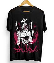 Anime Shirt Neon Genesis Japanese Black Tshirt All Size S