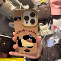 Yellow dachshund for apple 1716promax mobile phone case iPh one13 anti-drop 12/11/14 soft Apple 16promax