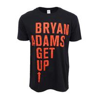 Bryan Adams Get Up Black T Shirt M