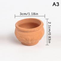 Mini keraminė vaza Artefaktų kolekcija Imitacinės vazos Ornamentai Klasikinė dovanoms Namų dekoras Miniatiūrinis žaislas Miniatiūrinės vazos modelis