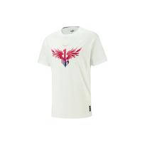 Puma Wing Print American Vintage Crew Neck Pullover Casual Short Sleeve T-Shirt Men Tops White 621971-02 XL white