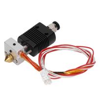 3D Printer Extruder Hotend DC24V 40W Heating Tube 0.4mm Brass Nozzle Heating Aluminum Block Printer black