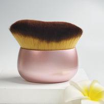 Extra Large Body Makeup Brush For Self Tanner, Leg Makeup &Bronzer BlendOval Face&Back Makeup Brush, Wet&Dry Use rožinė