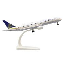 Airplane Model B787 United Replica Model Miniature Plane Aircraft Display Airplane Aviation Metal Aircraft Plane Display Collect