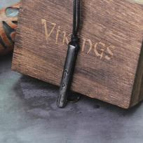 Nenublunkančios Šiaurės mitologijos simbolių karoliai Talismanas Vyriški Vikingų runos Vegvisir Amuletas Pakabukas Valknut Senovinio plieno papuošalai with box&adjustable