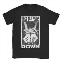 System Of A Down Art T Shirt Men Womens 100 Cotton Hipster TShirts Crewneck Punk Rock Band Tee Shirt Short Sleeve Clothing S