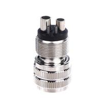 Dantų turbinos rankinio prietaiso adapteris 4 skylės 2 skylės keitiklis Jungtis greitaeigiamam rankiniam prietaisui Atsarginės dalys Įrankis Žarna 4 to 2 hole