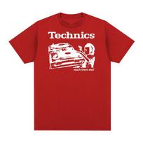 technics Marškinėliai mokyk juos gerai DJ Plokštelių grotuvas Muzikos namas Techno Elektroninė Medvilnė Vyriški marškinėliai Naujas Marškinėlis Marškinėliai Moteriški viršutiniai drabužiai S