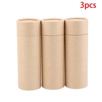 1/3/5/10 vnt. Kraft kartono vamzdeliai Apvalūs kraft popieriaus indai Pieštukams, Arbatos dėžutė, Kavos, Kosmetikos, Rankdarbių, Dovanų 1Pcs beige