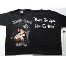 Lemmy Motörhead Tribute Born to Lose Live to Win T-Shirt XXL