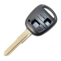 Compatible with Toyota/Daihatsu/Subaru Blank Key 2 Button Keyless Duplicate Key juoda