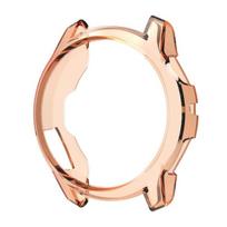 Case for COROS PACE 4 Smart Watch Band Clear TPU Soft Protective Bumper Half Cover for PACE 4 Protector Shell Accessoies For COROS PACE 4 oranžinė