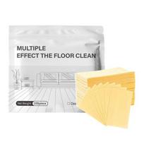 100Pcs Floor Cleaning Tablets, Fragrance Retention Floor Cleaner, Multi-Surface Cleaner for Ceramic Tiles Wood Marble Floors Size#100pcs geltona