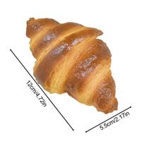 artificial simulated food model display props Kitchen cabinet restaurant shop store decoration fake simulation bread Croissant