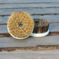 60mm Drill Power Disc Brush Bristles Wool for Leather Plastic Wooden Furniture Car Interiors Cleaning Polishing Scrub with Pole