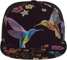Reguliuojama plokščiu snapeliu Snapback kepurė vyrams ir moterims, Hip Hop beisbolo kepuraitė - Saulėgrąža 5 One Size