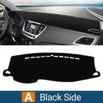 Automobilio prietaisų skydelio dangtelis Venkite šviesos padas, neslystantis UV kilimėlis, skirtas Hyundai Solaris Accent RB 2010 2011 2012 2013 2014 2015 2016 m.