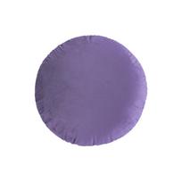 Patogus aksominis apvalus pagalvės užvalkalas namų ir biuro dekorui Diameter 45cm gray