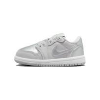 Air Jordan 1 Retro Low OG TD Metallic Silver Baby Sneakers Grey Neutral-Grey White FQ5435-002 21