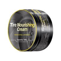 Car Tire ,Car Tire Shine,100g Tire Nourishing Cream | Wheel Degreasing Polish, Waterproof Auto 100g