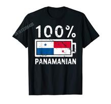 ZX More Design Panama Map Panamanian Flag Trip Tourist Roots TShirt For Men Women T Shirt Tops Cotton Tees S