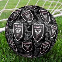 1pc Inter Miami CF Soccer Ball Size 5 Indoor Soccer Ball Fashion Colorful Backyard Game - Great For Sports Fans Gift HE60