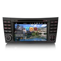 ES SANDĖLYJE Erisin ES8580E 7  IPS Android 13.0 Automobilinis DVD grotuvas DSP CarPlay ir Auto GPS Mercedes Benz E-Class W211 CLS W219 7" 64 g 4 g