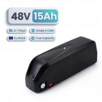 DE sandėlis 48V 15Ah elektrinio dviračio ličio baterija su 3000mAh Kinijos elementais, 30A BMS ir 2A XT60 prievadu riebiakojams ir kalnų dviračiams 48 V 15ah