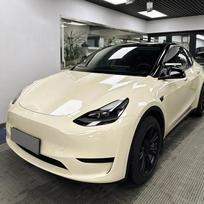 Automobilio plėvelė Crystal Ivory vinilinė plėvelė Automobilio lipdukas PET lipdukas be pūslelių Automobilio priedai Išorės ir vidaus apdaila 10x152cm