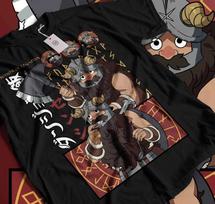 Food Delicious In The Dungeon Senshi Black Tshirt S