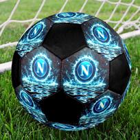 SSC Napoli Soccer Ball Size 5 Colorful Machine Stitched PVC Competition Ready Durable High-Bounce