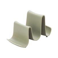 Plastic Kitchen Wave Shape Pot Pan Cover Lid Shell Stand Holder Racks Ladle Spoon Storage Rack Kitchen Cooking Tools