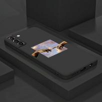 Gėlių širdies formos dėklas, skirtas „Samsung Galaxy S20 S22 Ultra S21 FE S10 S9 Plus Note 20 10 Lite 9“ minkštam telefono dėklui Samsung S22 5G